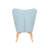 Clarksdale Upholstered Wingback Chair-1171210927