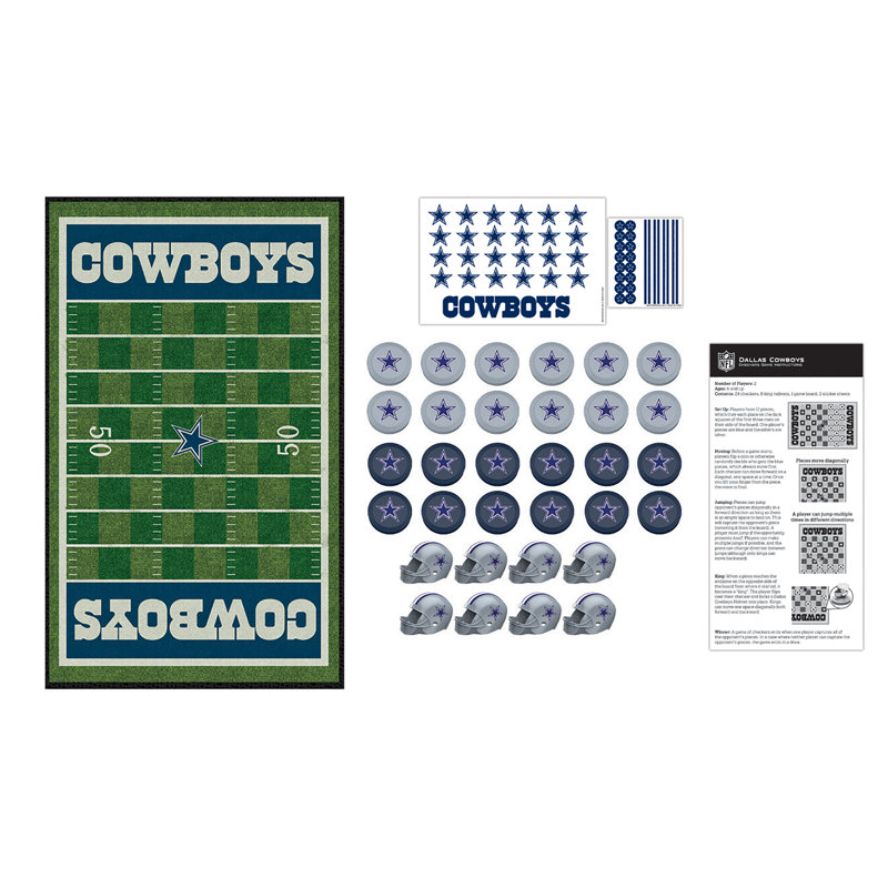 NFL Checkers - Cowboys de Dallas