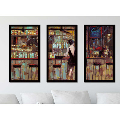 " Elegant In Black " 3 - Pieces