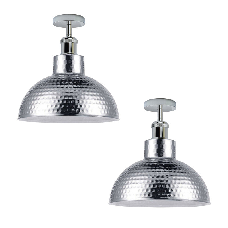 Copeland Semi Flush Mount, Chrome