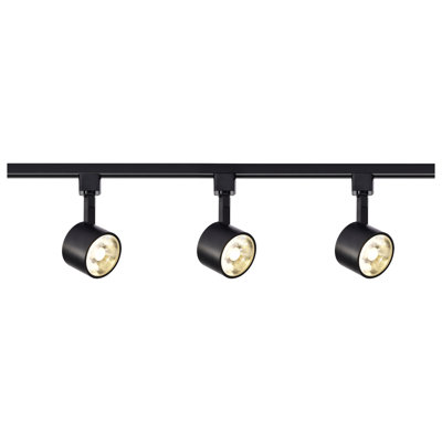 48.31'' 3 -Light Track Track Kit with Dimmable and Adjustable Head