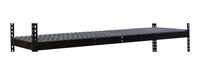 Étagère déroulante sans boulon à rivet double Rivetwell, L 72 po x P 24 po