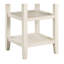 Table de hauteur comptoir 1Pc avec 2X présentoirs de mobilier de style transitionnel
