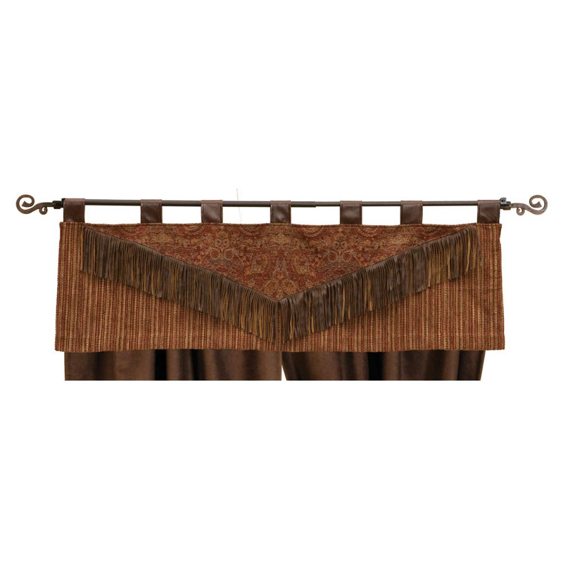 Surmatelas de fenêtre rustique Wooded River Milady