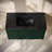 Cascade 36" Wall-Mounted Bathroom Vanity In Black Oak With Black Sink Top-111405826-111405828