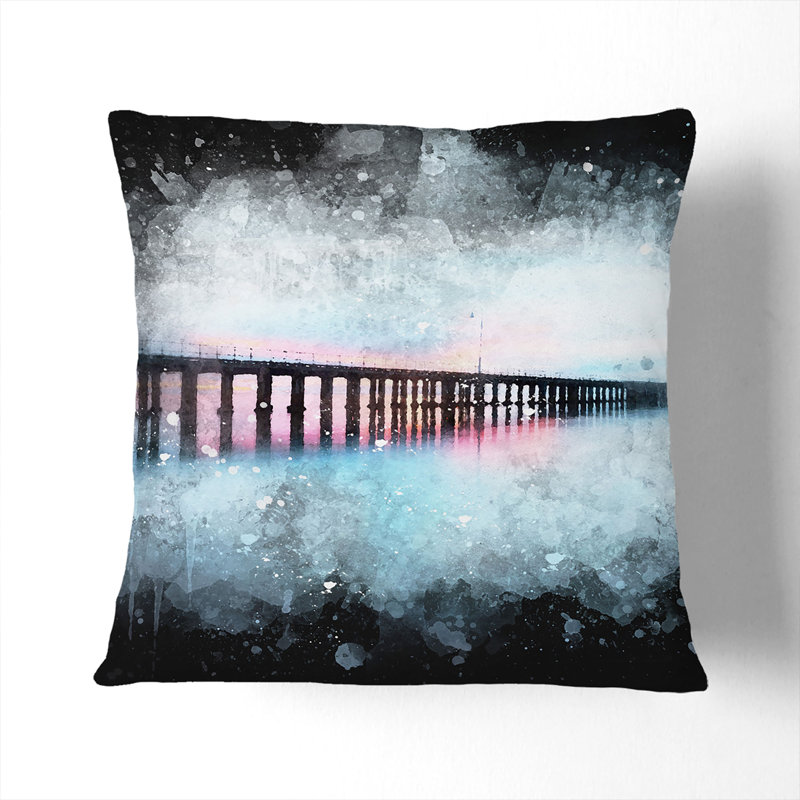 Square Throw Cushion, 55cm H x 55cm W x 20cm D