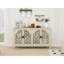 Buffet 4 portes avec pieds robustes