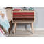Scarlet 60cm W Manufactured Wood Bedside Table