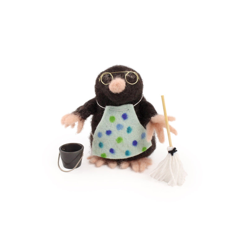 Trousse de feutrage - Trousse de feutre à aiguille Busy Mr Mole