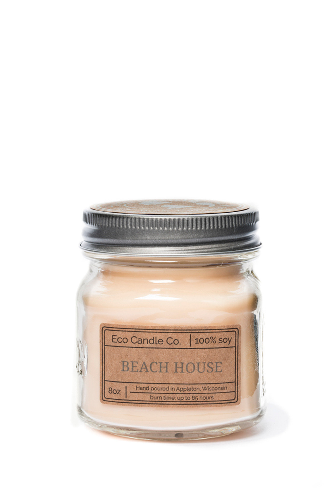 EcoCandleCo Beach House Scented Jar Candle with Glass Holder Wayfair