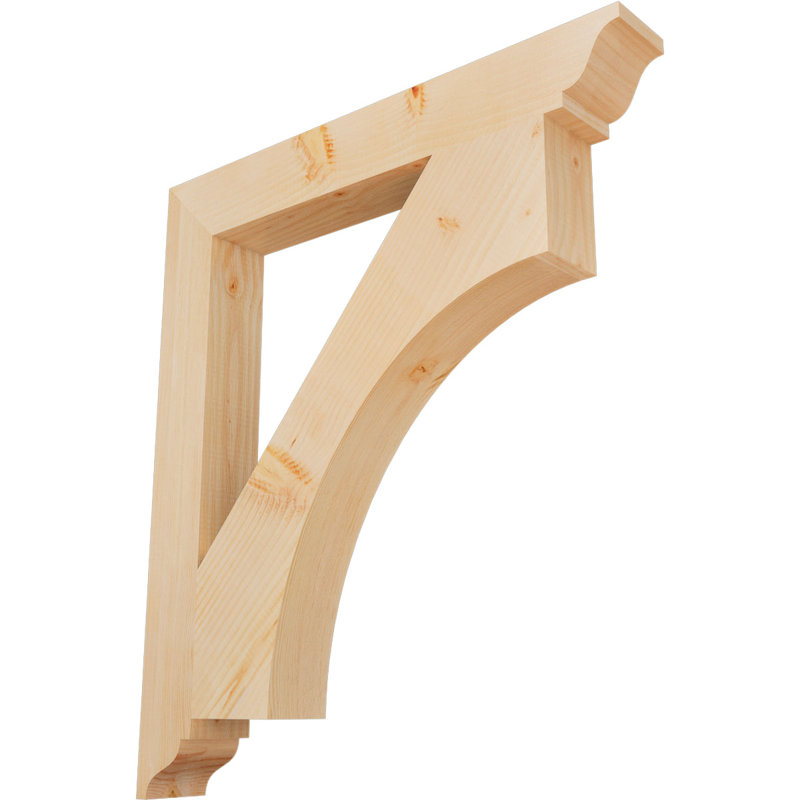 Support traditionnel Westlake, Lisse, Douglas, H 34 po x l 3,5 po x P 30 po