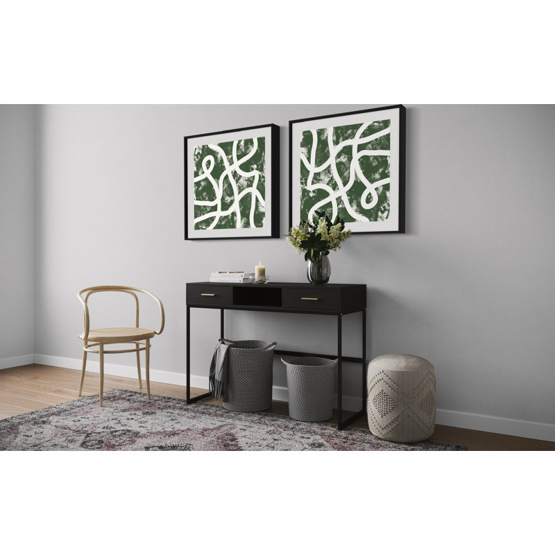 Evergreen Negative Space, Black