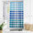 Trina Dot PEVA Single Shower Curtain and Hooks Set