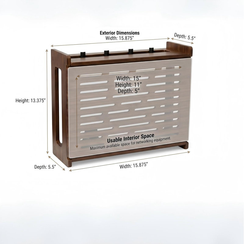 Boîte décorative WiFi Hider