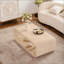Table basse en forme de piste de course, table basse en placage de bois clair avec tablette de rangement ouverte, mobilier de salon minimaliste facile à assembler-1555967975