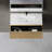 Floating Bathroom Vanity with Sink Combo-353296696
