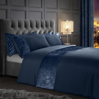 Adria Plain Duvet Cover Set