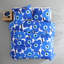 Marimekko Unikko Blue Cotton Duvet Cover Set