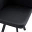 Ensemble de table de salle à manger 7 pièces rectangulaire, plateau en grain de bois et triamine avec 6 chaises en cuir PU, ensemble de table de cuisine moderne pour 6 personnes, idéal pour les petits espaces, appartement-130623342