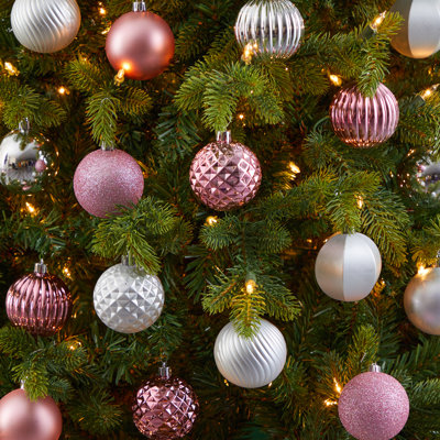 Ensemble de 101 ornements d'arbre de Noël