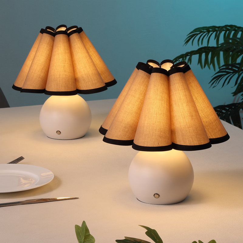 Lampes de table à DEL intégrées classiques à intensité réglable sans cordon 10,5 po Billie