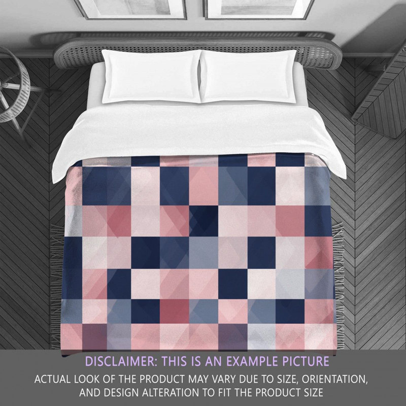 Checkered Comforter, Queen Comforter