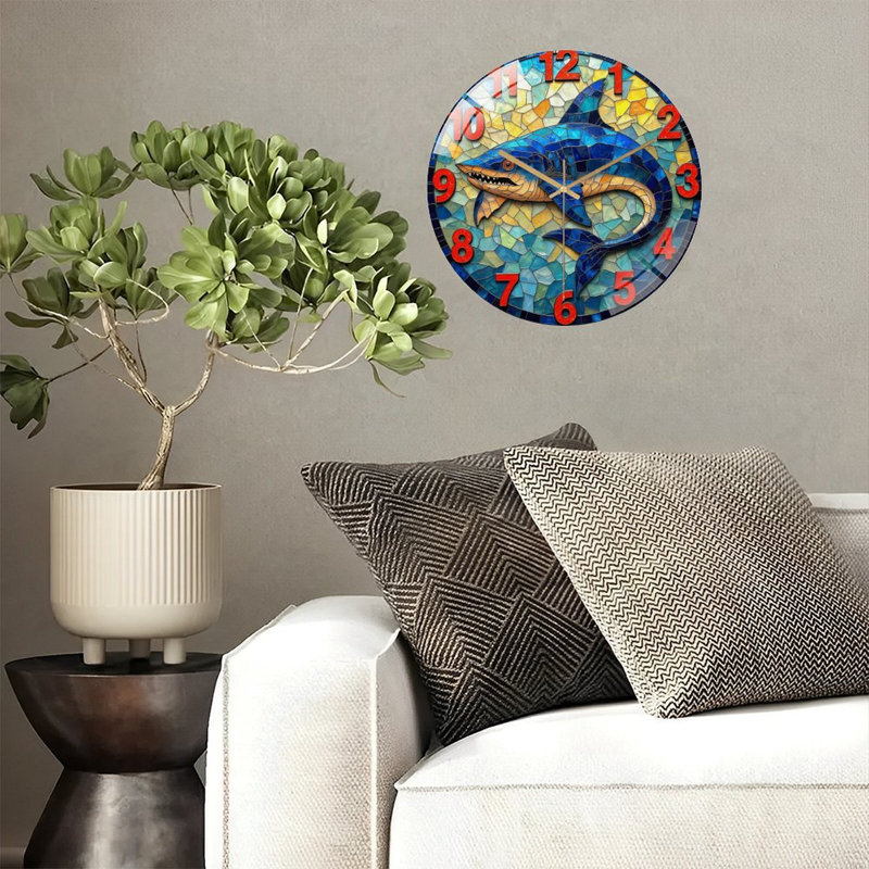 Horloge murale Shark