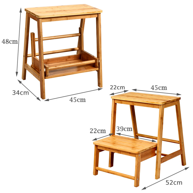 Allenby 2 - Step Wood Step Stool