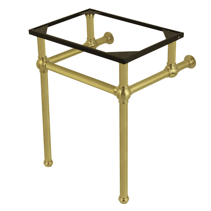 Kingston Brass Templeton Brass Console Sink Legs, Satin Brass