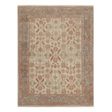 Handmade Silk and Wool Area Rug