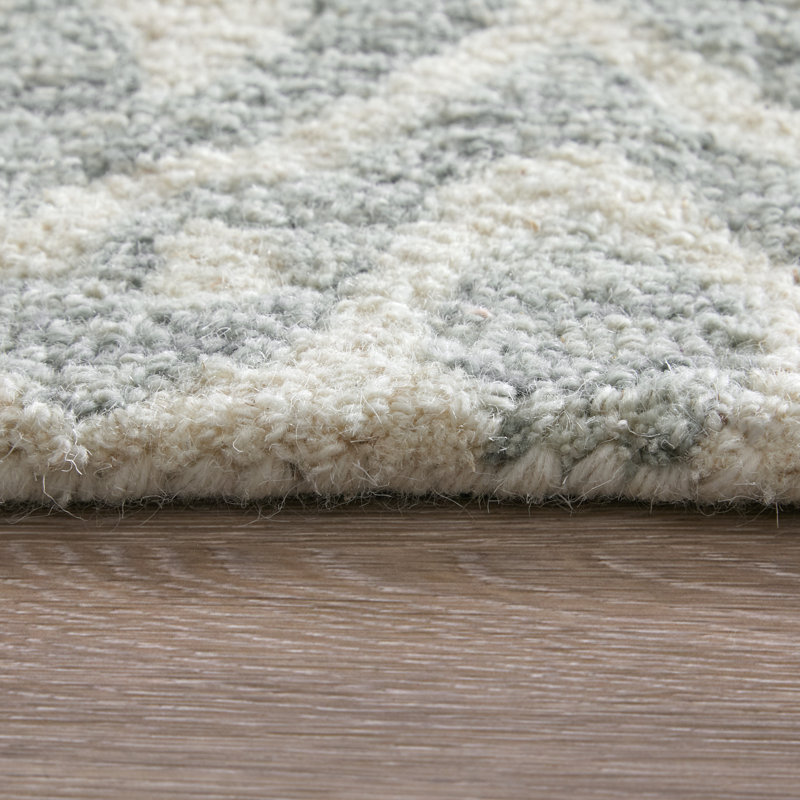 Belfort Traditional Floral & Botanical Ivory Area Rug, Rectangle 8' x 10'