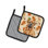 Paire de supports à casserole Red Bullmastiff Heirloom Fall
