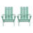 Willmot Acacia Foldable Outdoor Adirondack Chair-71041792