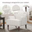 Iliana Armchair with Solid Wood Legs and Nailhead Trim-1641156254