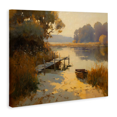 Golden Hour in Autumn Canvas, conception par Arlington Prints