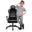 DIABLO CHAIRS Black Executive Chair with Wheels