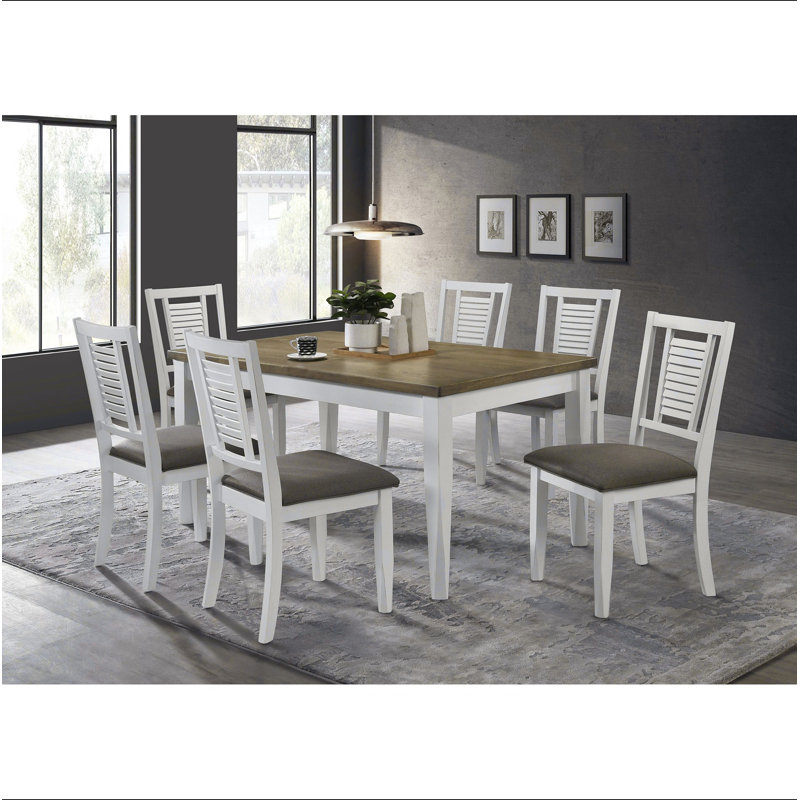 Ensemble de 2 chaises d'appoint en bois Pratto
