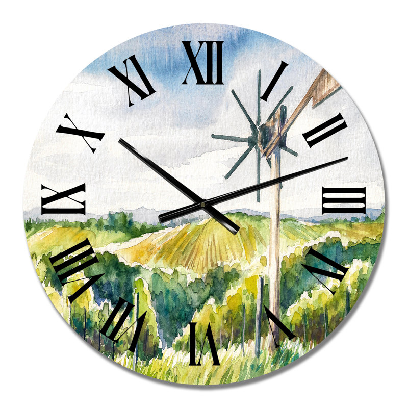 Horloge murale très grande, Moyen