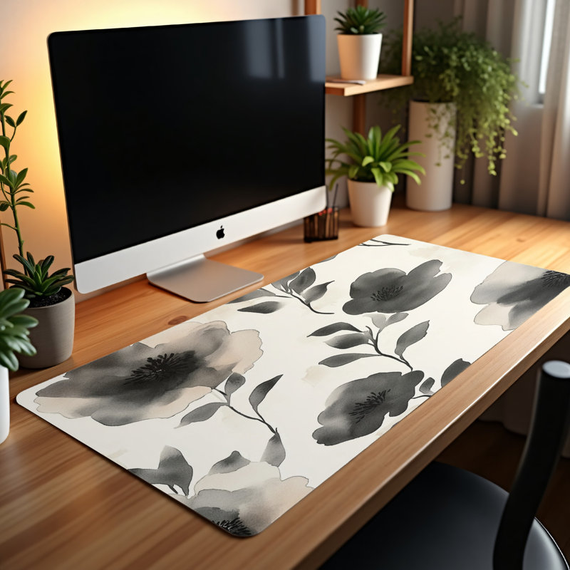 Polyester Desk Pad, 14.4x12.1