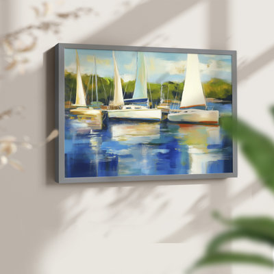 Nautical Series-LX III - Reproduction encadrée - Restickable