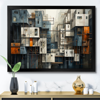 " Hardedge Urban Geometry III "