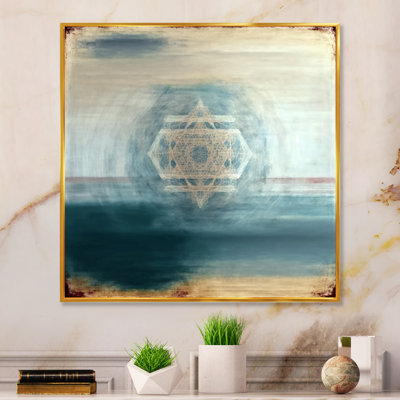 "Fondamental Patterns", impression encadrée sur toile