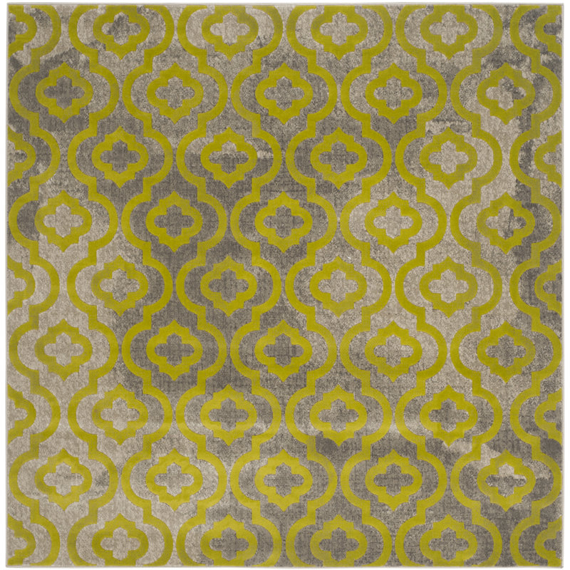 Danilyn Porcello Performance Oriental Rug, Square 6'7"