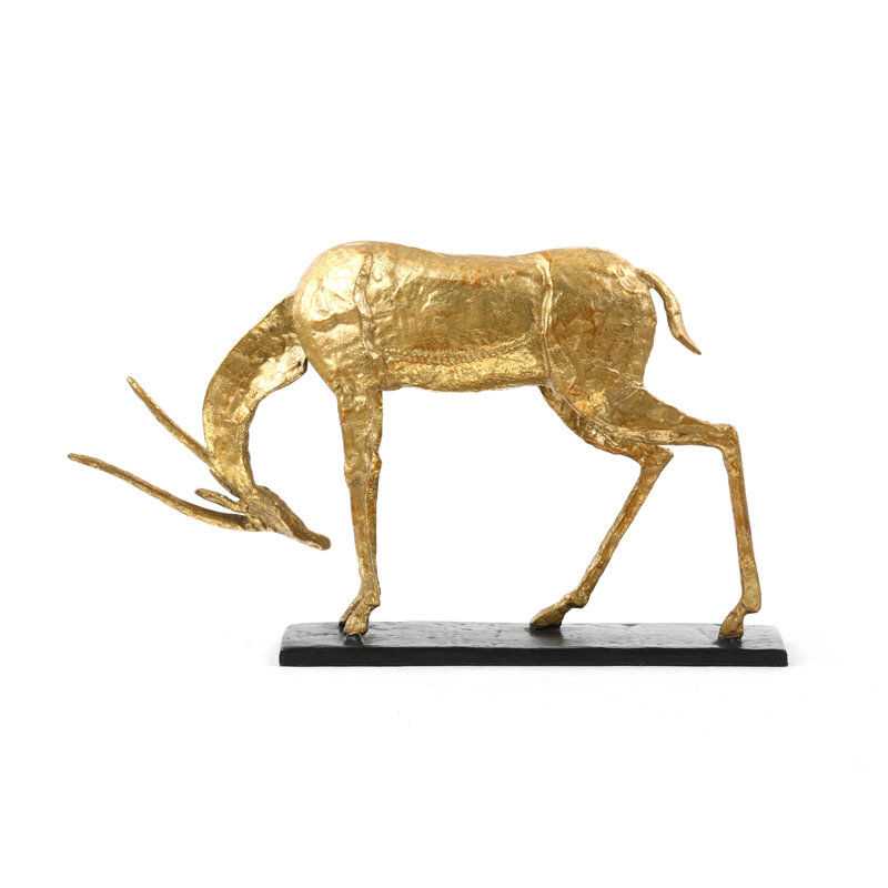 Antelope Straight Horn Figurine