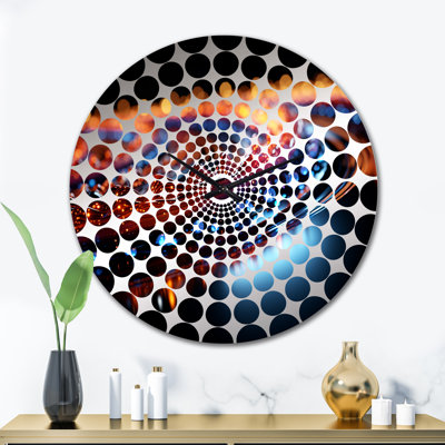 Horloge murale Wohali - Paysages abstraits