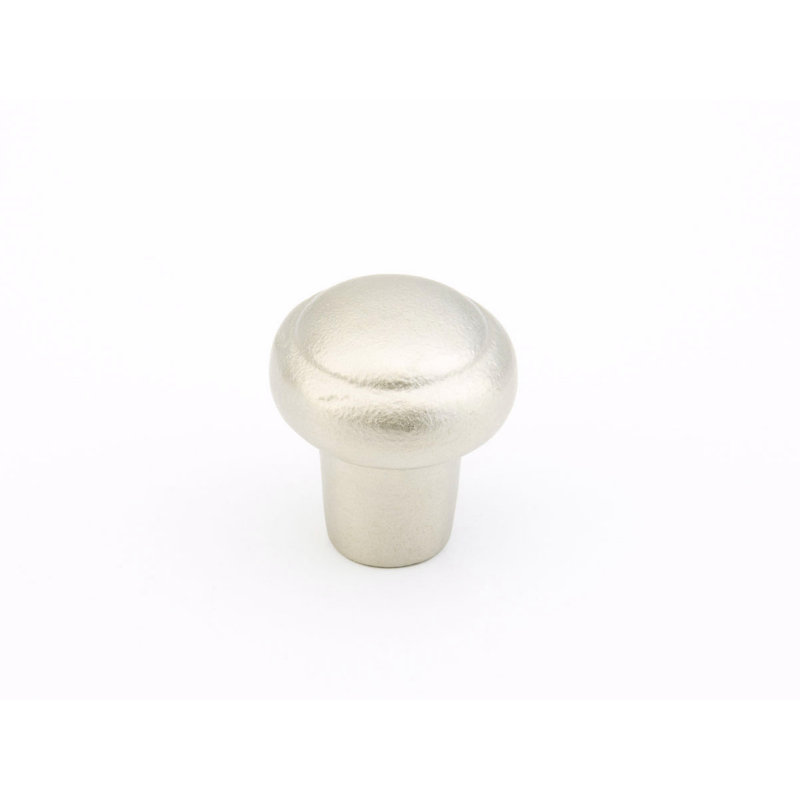 Mountain Bronze Round Knob, Antique Silver