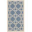 Tapis intérieur / extérieur bleu / beige Herefordshire-2112263306
