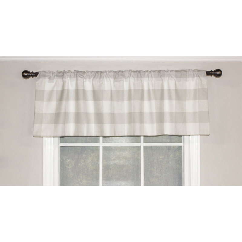 Cantonnière sur mesure 50 po Halma, Gris