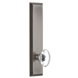Grandeur Fifth Avenue Tall Plate Single Dummy with Provence Crystal Door Knob