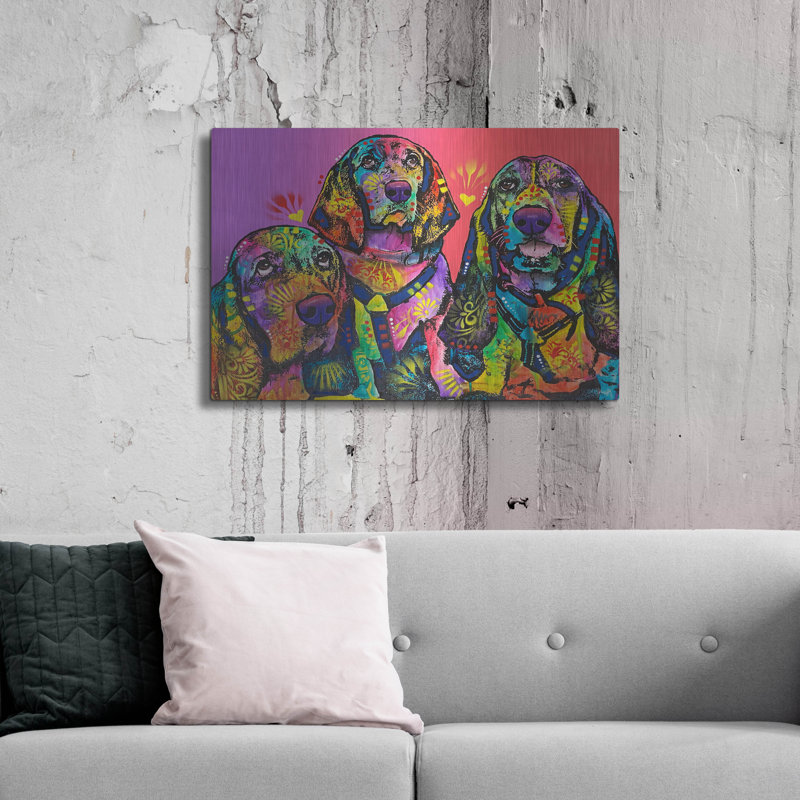 "Amigos" par Dean Russo, H 24 po x l 36 po